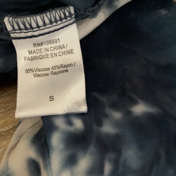 Young Fabulous & Broke Midnight Canyon Wash Wide Leg Pants NWT Tie Dye - Picture 6 of 10